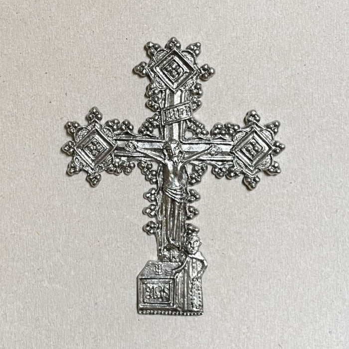 Boxley Abbey Crucifix Pilgrim Badge, With Brief Historical Description