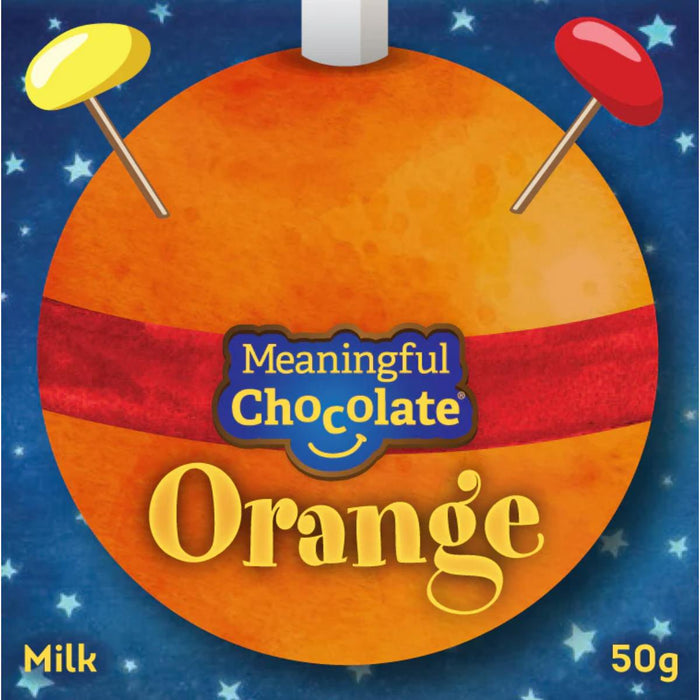 Chocolate Orange Christingle, Pack of 24 Made With Fairtrade Chocolate 2024 Edition by The Meaningful Chocolate Company
