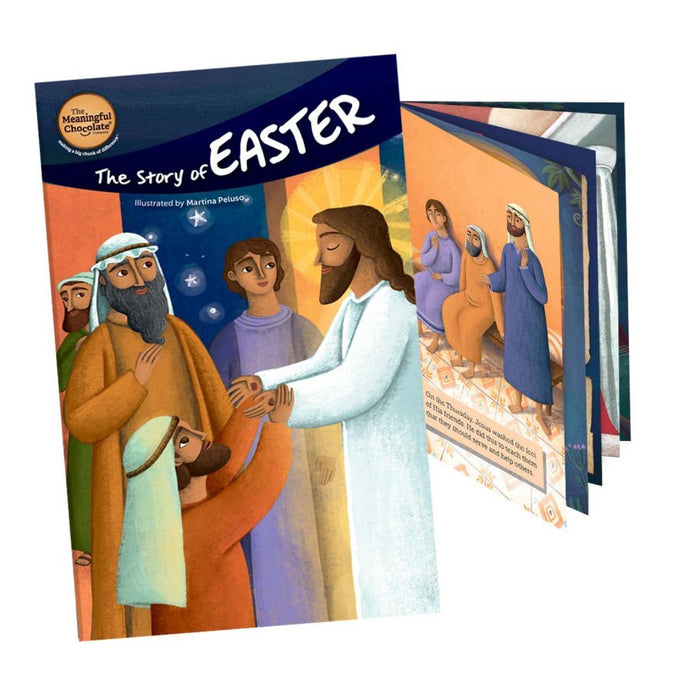 The Real Easter Egg, Twin Pack Fairtrade Milk Chocolate Eggs with Easter Story Activity Book