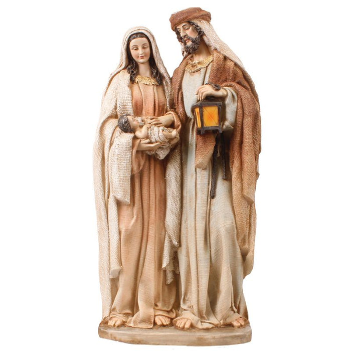 13% OFF Holy Family Nativity Crib Figures, 45cm / 18 Inches High Handpainted Resin Cast Figurine