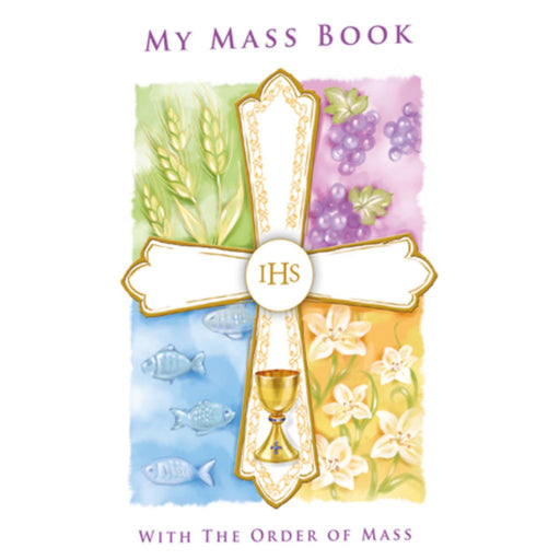Catholic Mass Book Mass Book, Paperback Edition. Contains Order of The Mass & Prayers