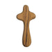 Olive Wood Holding Cross, Small