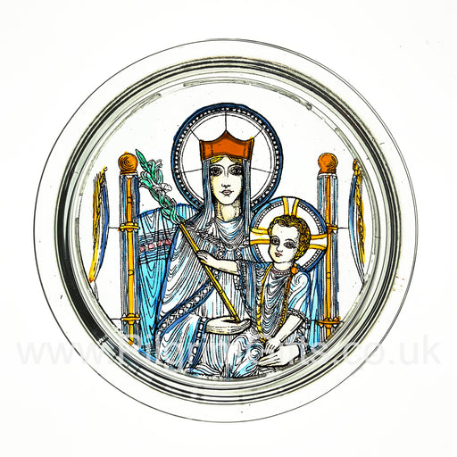 Our Lady of Walsingham Westminster Cathedral, Paperweight 7cm Diameter