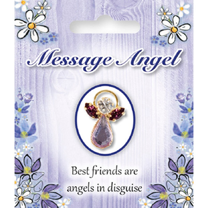 Angel Pin Brooch, Best Friends are Angels In Disguise