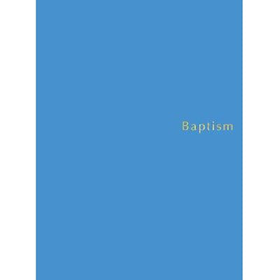 Church Stationary Baptism Register, A4 Size Hardback
