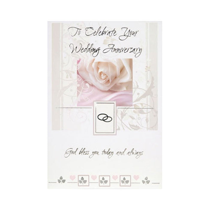 To Celebrate Your Wedding Anniversary Greetings Card