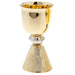 Home Communion Chalice Gold Finish Mission Chalice11cm high, Chalice holds 3fl oz