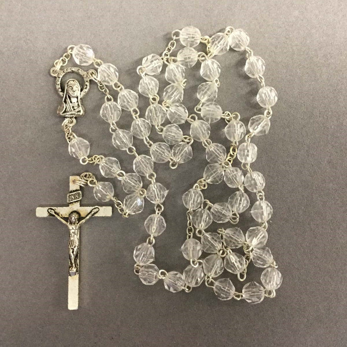 Clear Acrylic Rosary 5mm Beads