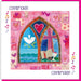 Christian Confirmation Day Greetings Card, Window Design With Bible Verse