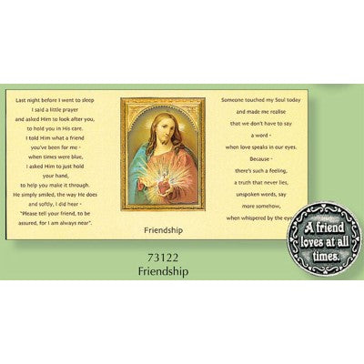 Friendship Prayer, Booklet & Pocket Token