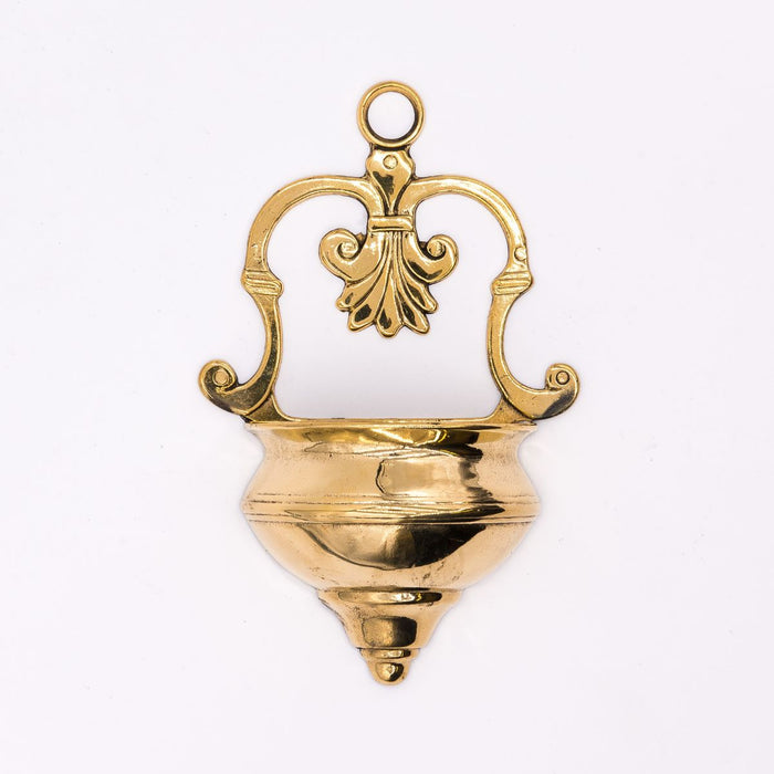 Holy Water Stoop, Brass 10cm / 4 Inches Wide