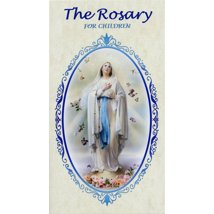 How to Pray the Rosary, Full Colour Laminated Leaflet For Children