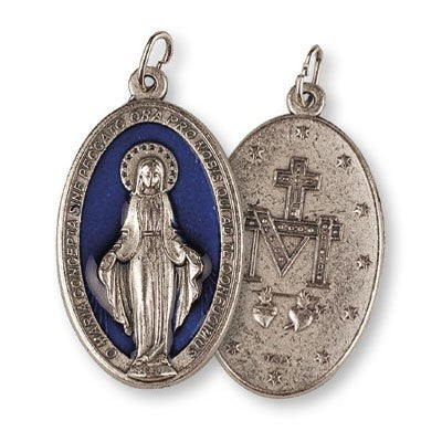 Miraculous Medal  1.5 Inches In Length
