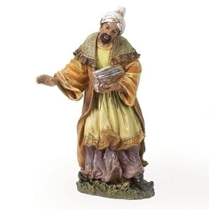 Nativity Crib Figures 71cm / 28 Inches High, Set of 12 Beautifully Hand Painted Stone Resin Mix Figures