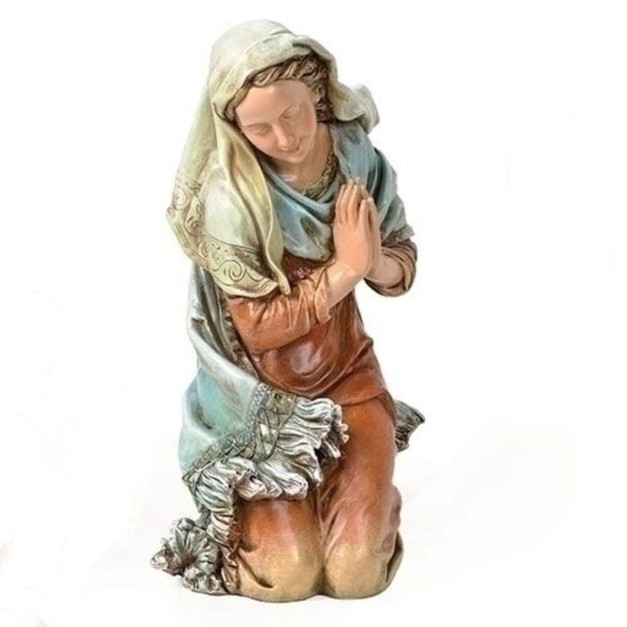 Nativity Crib Figures 71cm / 28 Inches High, Set of 12 Beautifully Hand Painted Stone Resin Mix Figures
