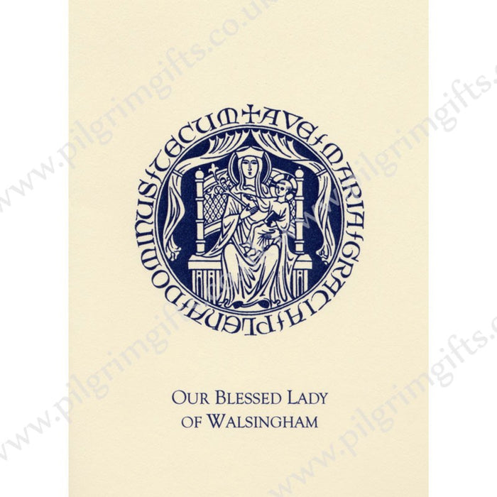 Our Lady Of Walsingham Greetings Card