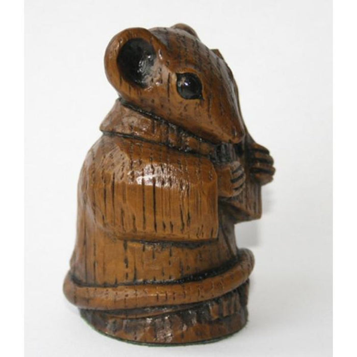 Church Mouse – The Psaltery Player 2.5 Inches High, Poor Church Mouse Collection