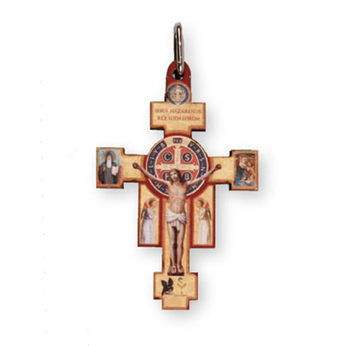 St Benedict Cross, Wooden Cross 5cm / 2 Inches High