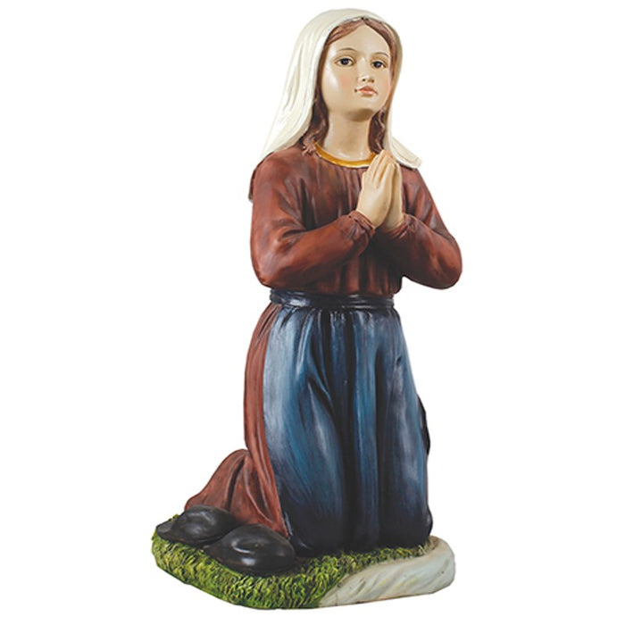 St Bernadette, Resin Fibreglass Statue 18 Inches / 46cm High