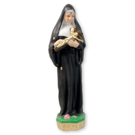 Saint Rita Statue 20cm - 8 Inches High Plaster Cast Figurine Catholic Statue
