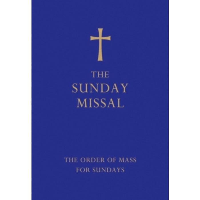 Sunday Missal, Complete 3 Year Cycle Blue Hardback Edition, by Collins