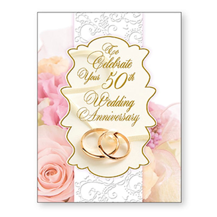 To Celebrate Your 50th Wedding Anniversary