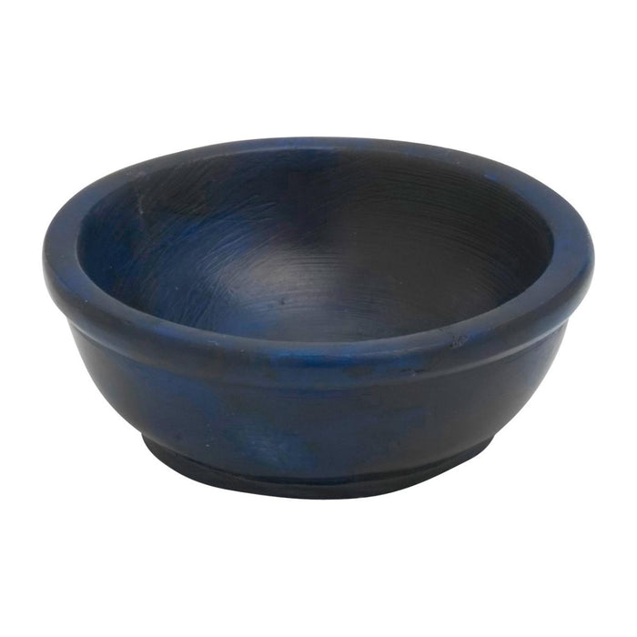 Incense Bowl, Blue Soapstone - Small Size 6.5cm / 2.5 Inches Diameter