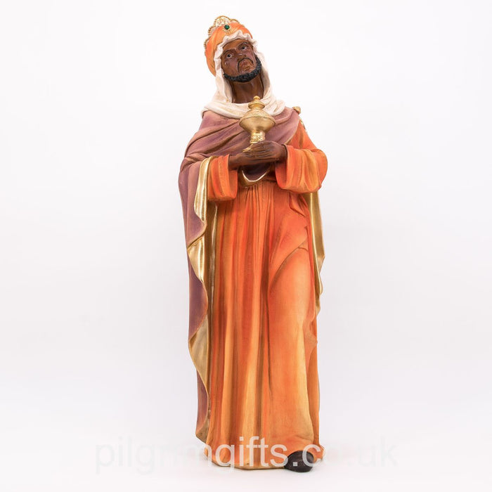 Nativity Crib Figures 60cm / 24 Inches High, Set of 11 Hand Painted Fibreglass Resin Figures