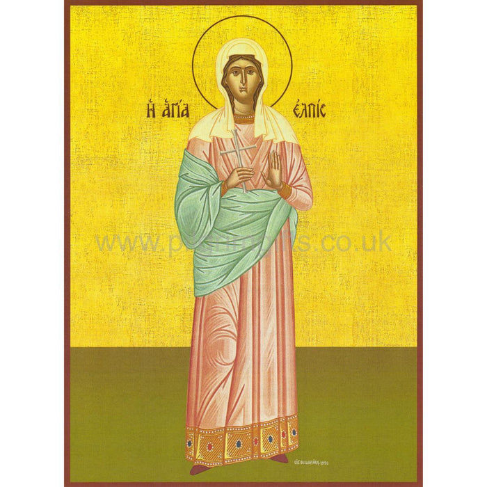 St. Hope, Sophia's Daughter - Mounted Icon Print - Size 20cm x 26cm