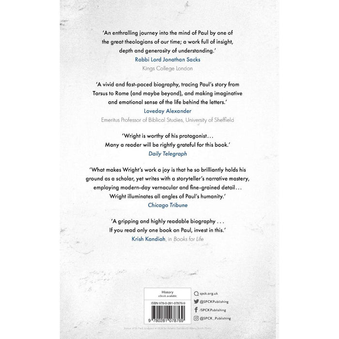 Paul: A Biography - Paperback Edition, by Tom Wright