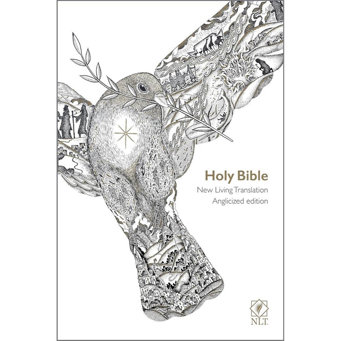 NLT Holy Bible - Popular Flexibound Dove Edition, British Text Version, by NLT Translators