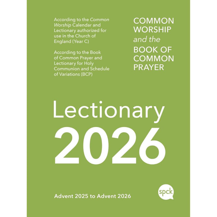 2026 Common Worship Lectionary - Paperback Edition, by SPCK