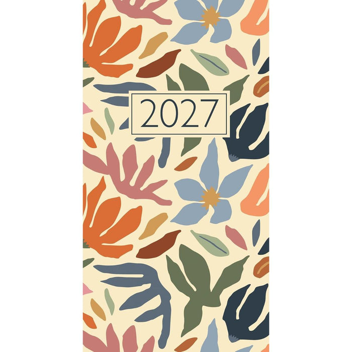 Church Pocket Book Diary with Lectionary 2027 - Flower Design, by SPCK - Available Early August 2026