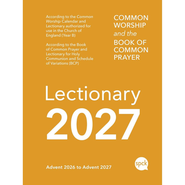 2027 Common Worship Lectionary - Spiral-Bound Edition, by SPCK