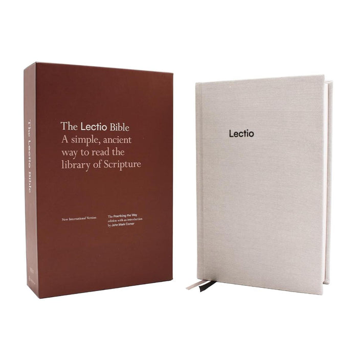 NIV Lectio Bible - A Simple, Ancient Way to Read the Library of Scripture - Cloth Over Board With Slipcase