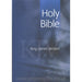 Cover of the King James Version Holy Bible with a blue background and the title 'Holy Bible' along with the 'KJV' abbreviation.