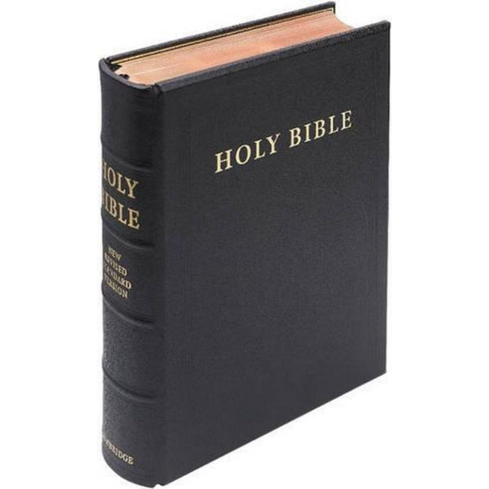 Lectern Bible NRSV, Black Goatskin Leather over Boards, Anglicized Edition by Cambridge Bibles