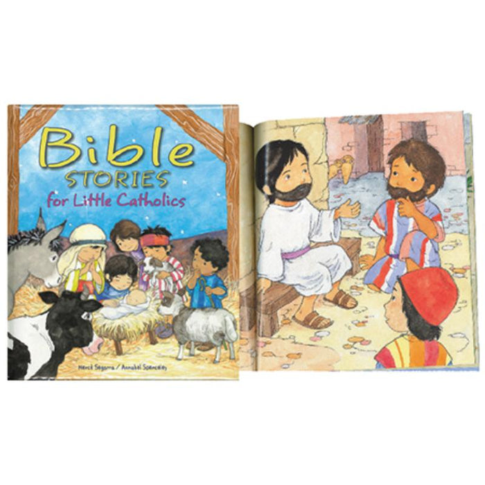 Bible Stories for Little Catholics - Hardback, by Merce Segarra