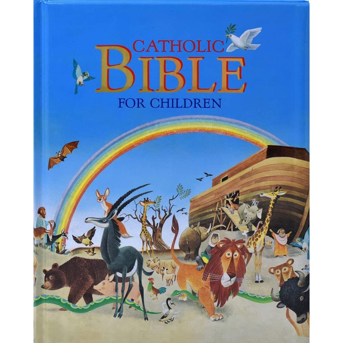 Catholic Bible for Children Colour Illustrated Hardback, by Tony Wolf