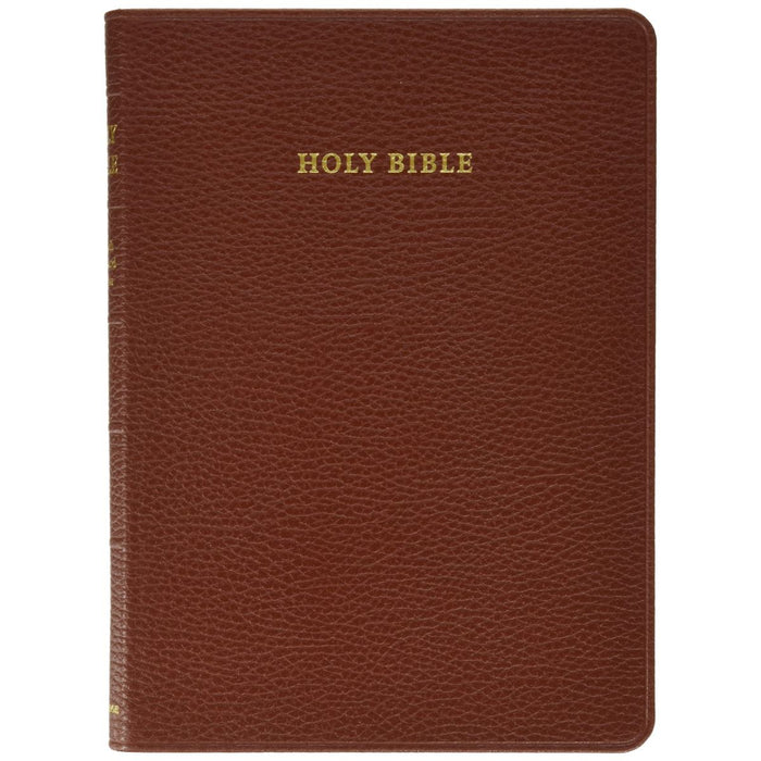 ESV Diadem Reference Edition, Brown Calf Split Leather Red-letter Text, by Cambridge Bibles