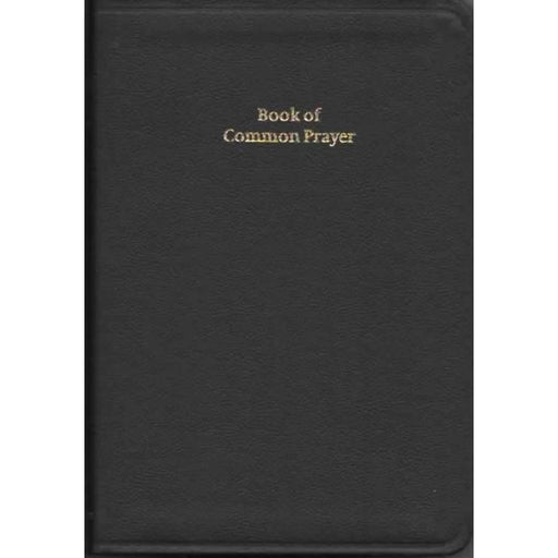 Black book titled 'Book of Common Prayer' on a white background