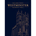 King James Version Westminster Reference Bible cover with cathedral illustration on a dark blue background