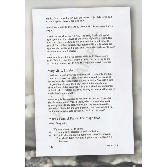 ESV Crystal New Testament - Dyslexia-Friendly, by Cambridge Bibles