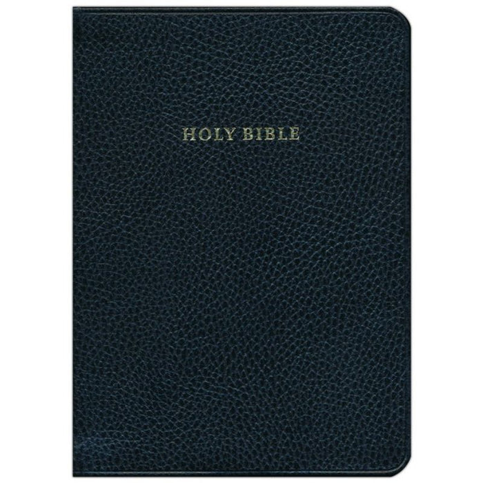 ESV Clarion Reference Bible, Black Calf Split Leather, by Cambridge Bibles