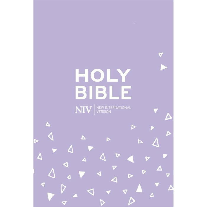 NIV Compact Lilac Soft-tone Zip Case Bible - British Text, by Hodder and Stoughton