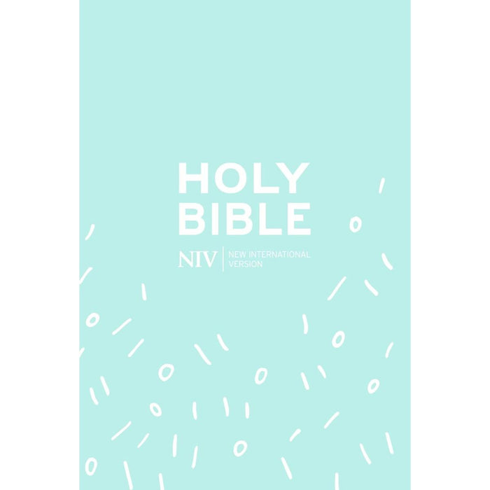 NIV Compact Pocket Mint Soft-tone Zip Case Bible - British Text
