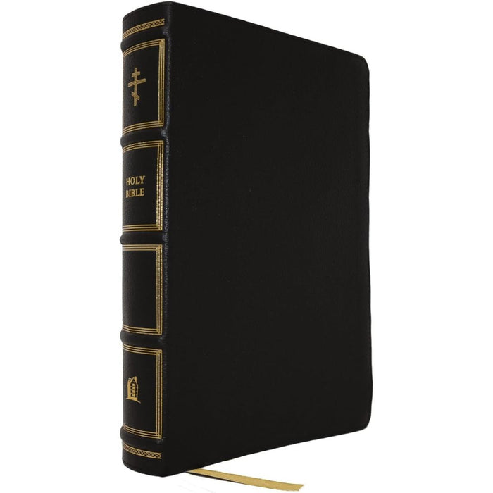 The Orthodox Study Bible, Black Genuine Leather: Ancient Christianity Speaks to Today's World - PRE Order Now Available Early Nov