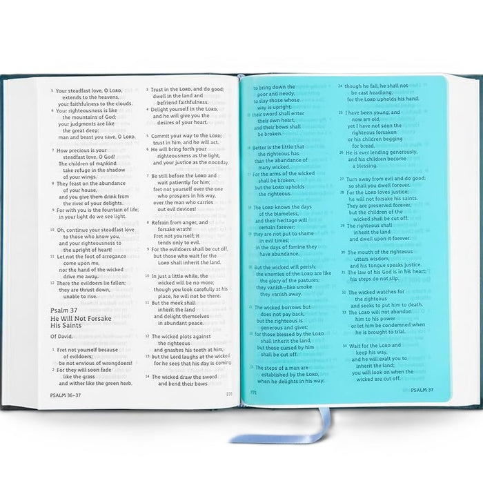 ESV Holy Bible: Dyslexia-Friendly Edition - Hardback - With Colour Overlays