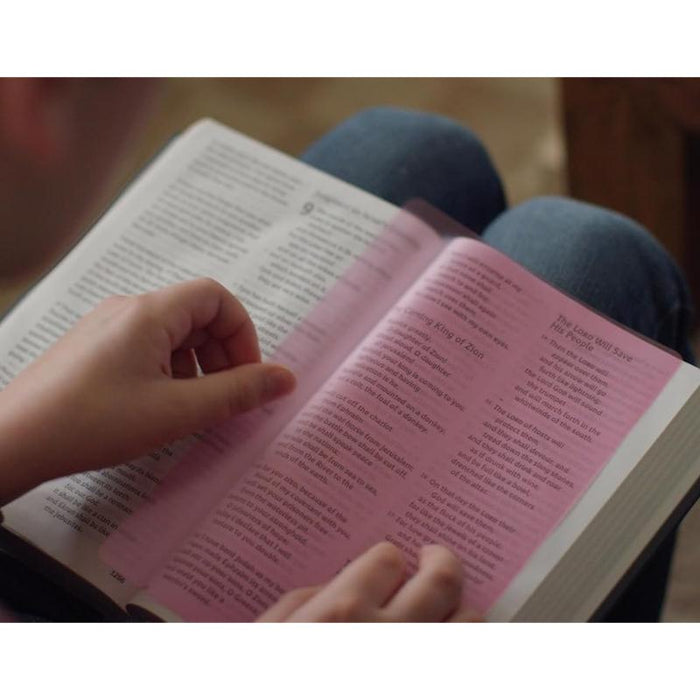 ESV Holy Bible: Dyslexia-Friendly Edition - Hardback - With Colour Overlays