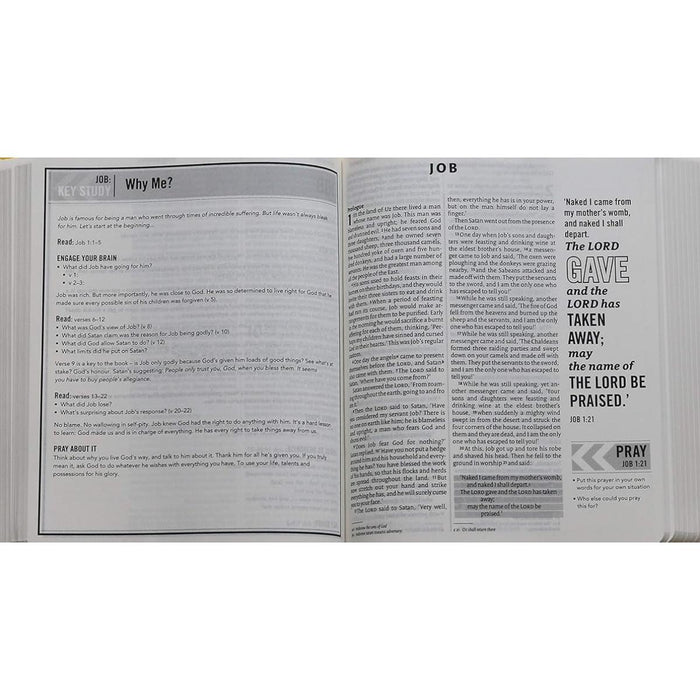 Engage NIV Youth Bible - Connecting you with God's Word - British Spelling and Grammar